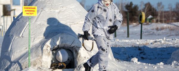 Војне вежбе руске војске на Арктику Војне вежбе руске војске на Арктику - Sputnik Србија