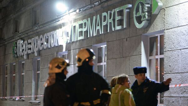 Eksplozija u supermarketu u Sankt Peterburgu - Sputnik Srbija