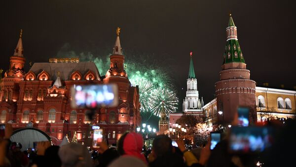 Obeležavanje Nove godine u Moskvi - Sputnik Srbija