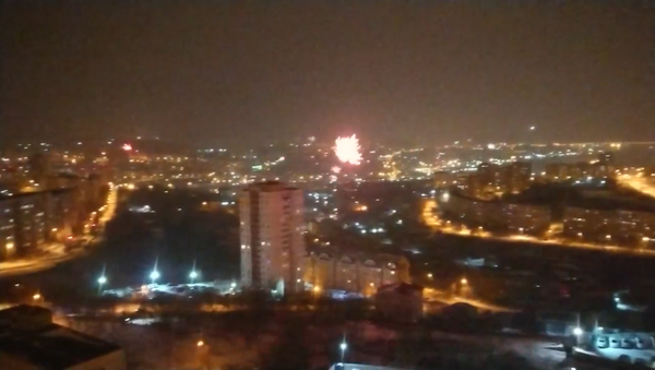 Новогодишњи крај света снимљен у Владивостоку (видео) - Sputnik Србија