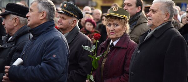 Учесници марша националиста у Украјини - Sputnik Србија