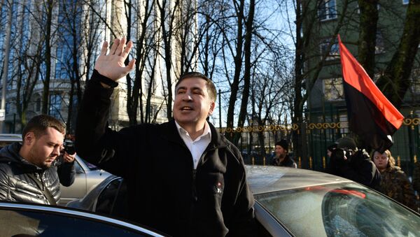Бивши председник Грузије Михаил Сакашвили - Sputnik Србија