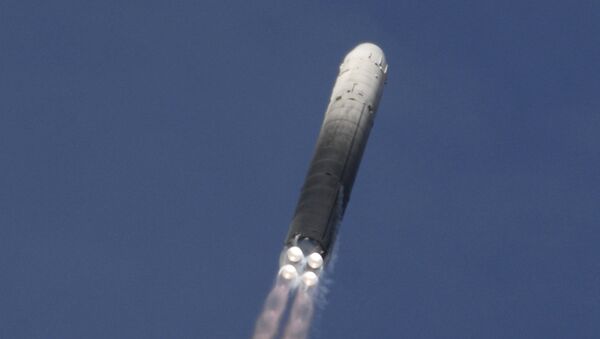 Лансирање интерконтиненталне балистичке ракете РС-18 Стилет - Sputnik Србија