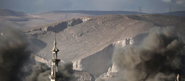 Борбе у источној Гути у Сирији - Sputnik Србија