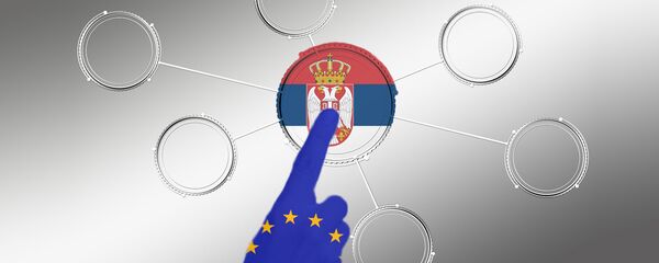 Србија ЕУ - илустрација - Sputnik Србија