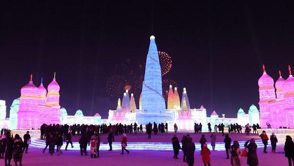 Festival ledenih skulptura u Harbinu - Sputnik Srbija