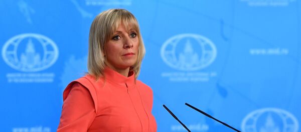 Портпарол Министарства спољних послова Русије Марија Захарова - Sputnik Србија