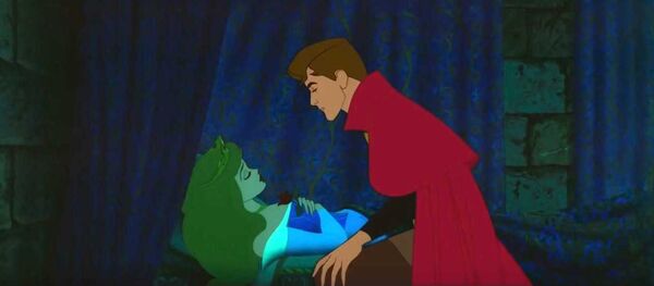 Scena iz crtnog filma Uspavana lepotica Scena iz crtnog filma Uspavana lepotica - Sputnik Srbija