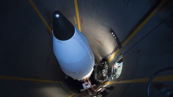 Ракета за пресретање копненог базирања у војној бази Форт Грили на Аљасци - Sputnik Србија