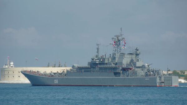 Велики десантни брод Јамал Црноморске флоте - Sputnik Србија