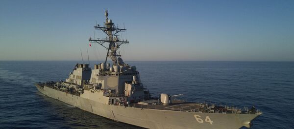 Амерички разарач Карни на Средоземном мору Амерички разарач Карни на Средоземном мору - Sputnik Србија