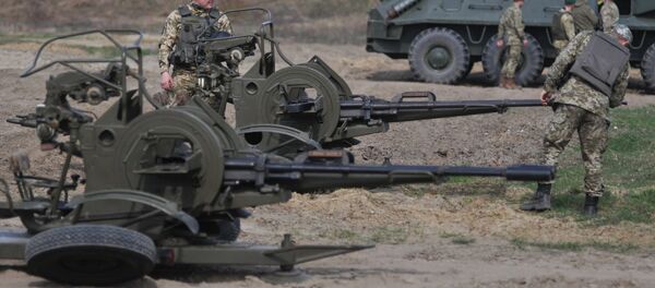 Војне вежбе украјинске војске код Лавова - Sputnik Србија