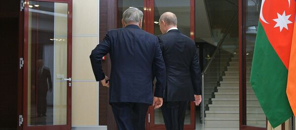 Председник Русије Владимир Путин и председник Казахстана Нурсултан Назарбајев - Sputnik Србија