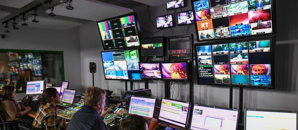 Studio televizije RT u Moskvi - Sputnik Srbija