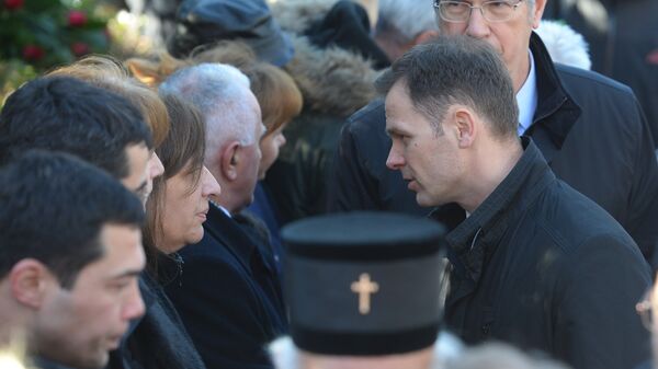 Gradonačelnik Beograda Siniša Mali izjavljuje saučešće porodici Olivera Ivanovića Gradonačelnik Beograda Siniša Mali izjavljuje saučešće porodici Olivera Ivanovića - Sputnik Srbija