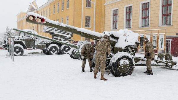 Naoružanje i vojna tehnika ukrajinske vojske u Lavovu - Sputnik Srbija