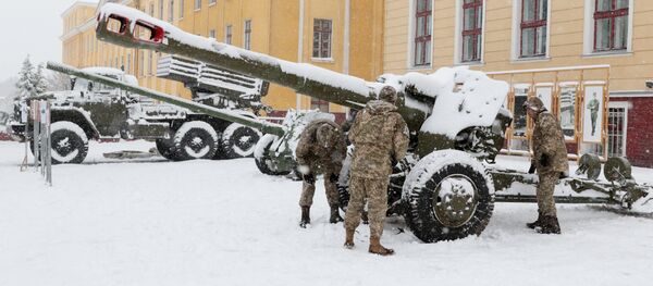 Naoružanje i vojna tehnika ukrajinske vojske u Lavovu - Sputnik Srbija