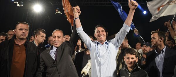 Рамуш Харадинај и Кадри Весељи - Sputnik Србија