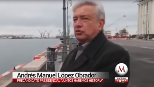 Meksički političar Andres Manuel Lopes Obrador - Sputnik Srbija