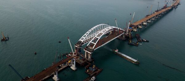 Поглед на Кримски мост - Sputnik Србија