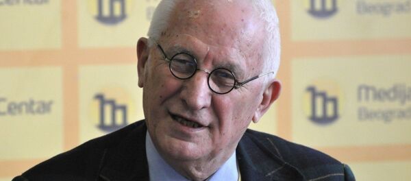 Akademik Matija Bećković Akademik Matija Bećković - Sputnik Srbija