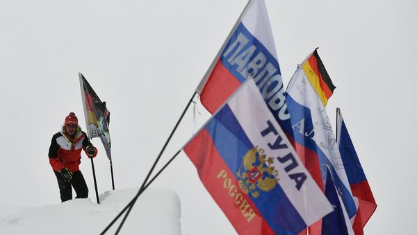 Ruske zastave na kupu sveta u biatlonu - Sputnik Srbija