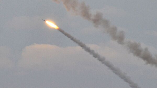 Лансирање ракете из украјинског ракетног система на војним вежбама у Херсонској области - Sputnik Србија