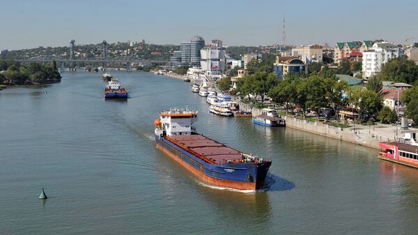 Brodovi na Donu, Rostov-na-Donu - Sputnik Srbija