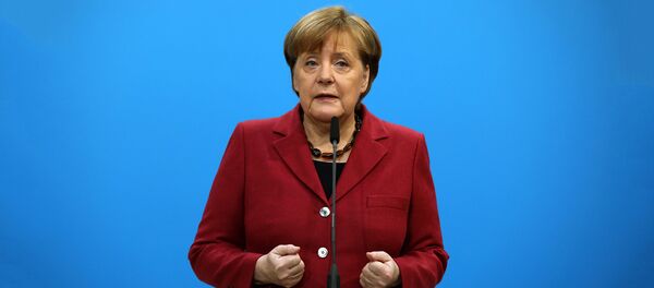 Ангела Мекрел на Давосу - Sputnik Србија