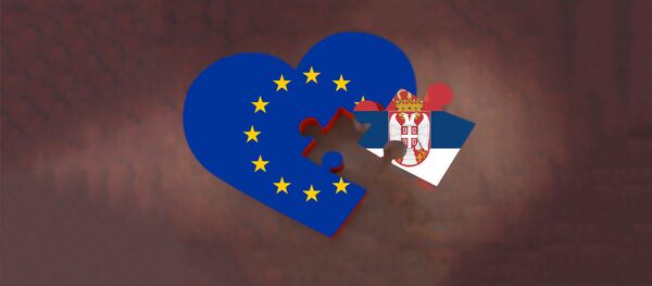 ЕУ и Србија - илустрација - Sputnik Србија