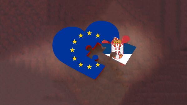 EU i Srbija - ilustracija - Sputnik Srbija