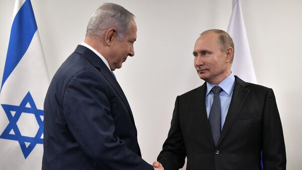 Premijer Izraela Benjamin Netanijahu i predsednik Rusije Vladimir Putin na sastanku u Moskvi - Sputnik Srbija