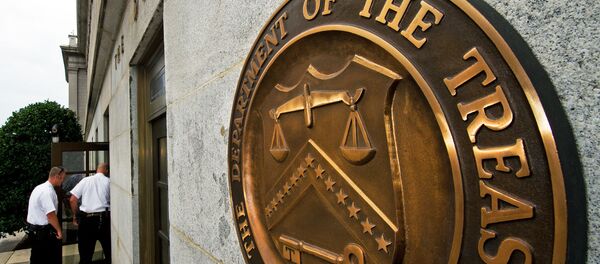 Зграда Министарства финансија САД у Вашингтону Зграда Министарства финансија САД у Вашингтону - Sputnik Србија