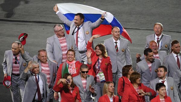Zastava Rusije na letnjim Olimpijskim igrama - Sputnik Srbija