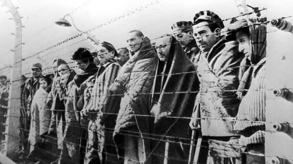 Zarobljenici u logoru u Aušvicu - Sputnik Srbija