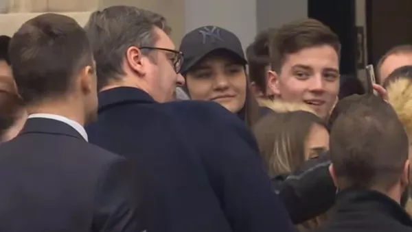 Aleksandar Vučić u Beču - Sputnik Srbija