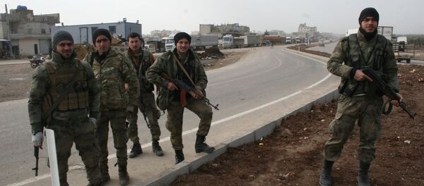 Pripadnici Slobodne sirijske armije - Sputnik Srbija