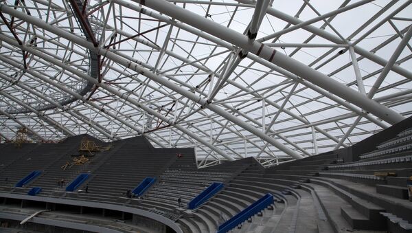 Строительство стадиона Самара Арена - Sputnik Србија