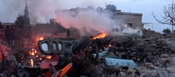 Место где је оборен Су-25 у Идлибу - Sputnik Србија