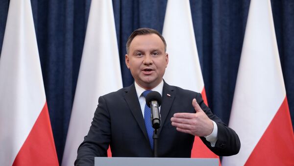Пољски председник Анджеј Дуда - Sputnik Србија