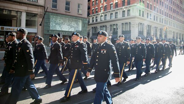 Američika vojska maršira u Njujorku - Sputnik Srbija