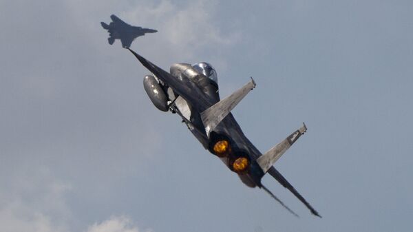 Izraelski vojni avioni F-15 - Sputnik Srbija