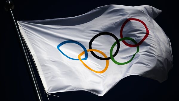 Олимпијска застава у Пјонгчангу - Sputnik Србија