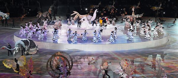 Svečano otvaranje 23. Zimskih olimpijskih igara Svečano otvaranje 23. Zimskih olimpijskih igara - Sputnik Srbija