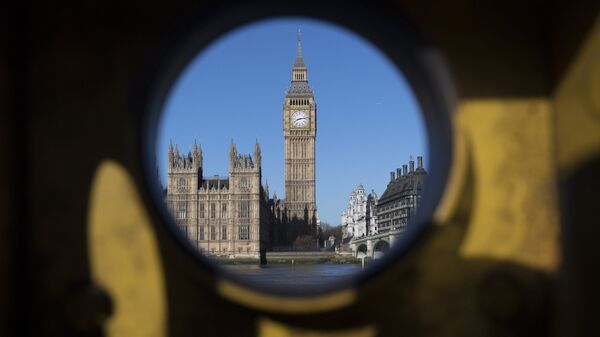 Pogled na Vestminstersku palatu u Londonu - Sputnik Srbija