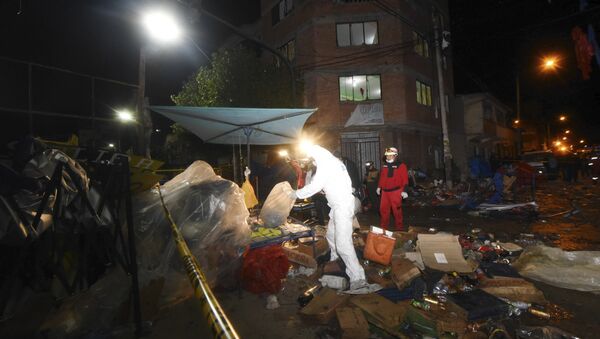 Експлозија на карневалу у боливијском граду Оруро. - Sputnik Србија