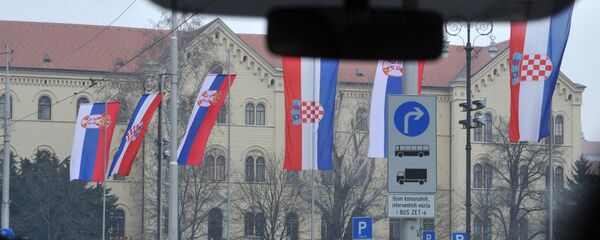 Загреб приликом доласка председника Србије Александра Вучића Загреб приликом доласка председника Србије Александра Вучића - Sputnik Србија