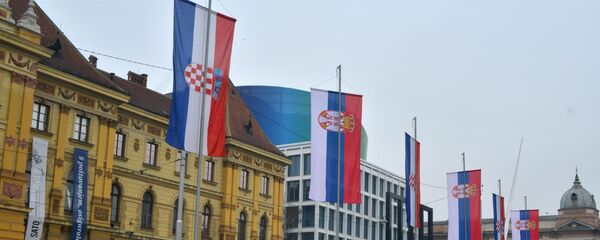 Загреб приликом доласка председника Србије Александра Вучића - Sputnik Србија