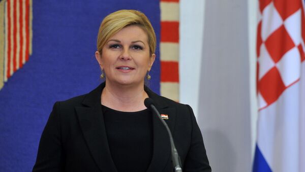 Predsednica Hrvatske Kolinda Grabar Kitarović - Sputnik Srbija