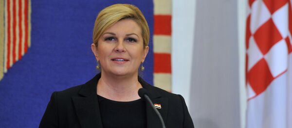 Predsednica Hrvatske Kolinda Grabar Kitarović - Sputnik Srbija